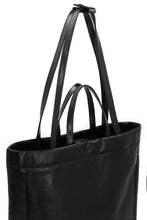 'Lu Tote' gloss nero