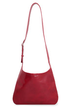 'Flat Bag' ruby red
